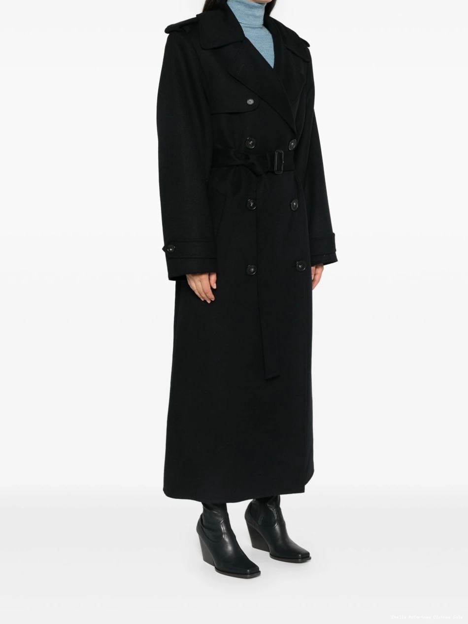 Affordable Women belted trench coat McCartney Stella 0801